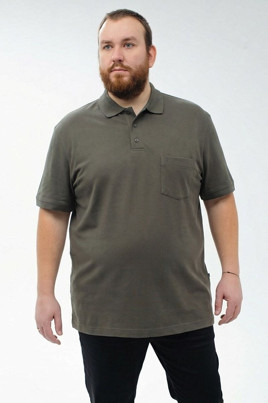 Мужская футболка-поло большого размера, арт 50130/7