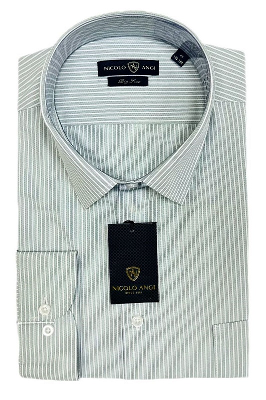 Мужская сорочка мужская большого размера, арт 2458Б-06