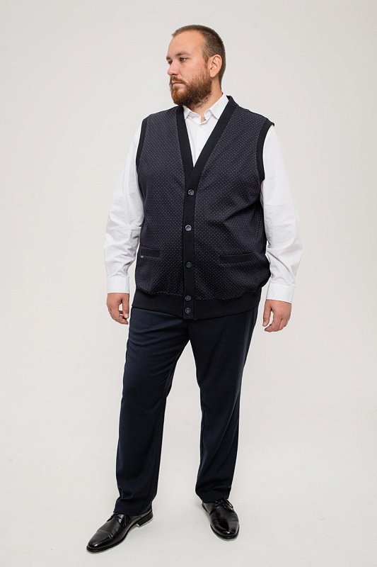 Жилет мужской мужской большого размера, арт 2229/1 